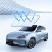 Автомобильная солнцезащитная шторка HELLOLEIBOO ZYD-YX-002 на лобовое стекло 150*80 см