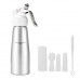 Сифон для взбивания сливок Ecocoffeetools NP500 нержавеющая сталь кремер 500 мл Silver