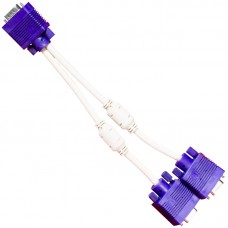 Переходник мультимедийный VGA mother to 2xVGA father Переходник мультимедийный VGA mother to 2xVGA father