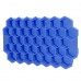 Силиконовая форма для льда CUMENSS Соты Blue Силиконовая форма для льда CUMENSS Соты Blue