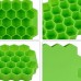 Силиконовая форма для льда CUMENSS Соты Green Силиконовая форма для льда CUMENSS Соты Green