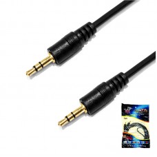 Кабель мультимедийный 3.5mm-3,5mm 1.5м Кабель мультимедийный 3.5mm-3,5mm 1.5м