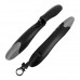 Крыло велосипедное West Biking 0714021 переднее и заднее Black