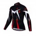 Вело костюм для мужчин X-Тiger XM-CT-013 кофта с длинным рукавом штаны Red L
