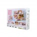 Кукольный дом конструктор DIY Cute Room L-027-BC Pink house