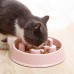 Миска для собак и котов Taotaopets 139903 для медленной еды Pink 18.5 cm
