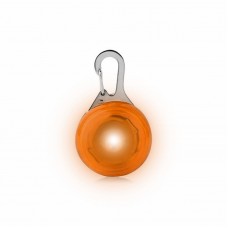 LED подвеска/фонарик безопасности на ошейник для собак Friend HY-0501 Orange