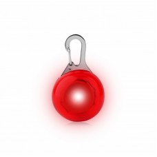 LED подвеска/фонарик безопасности на ошейник для собак Friend HY-0501 Red