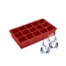 Силиконовая форма для льда CUMENSS AI-807 Cube 15 Red