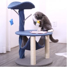 Когтеточка с игрушками для кота Hoopet 20T0230ML0043 43.5*43.5*70 см