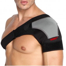 Фиксатор плечевого сустава поддержка для спины AOLIKES A-1697 Left black + gray