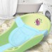 Матрасик коврик для ребенка в ванночку с креплениями Bestbaby 331 Blue