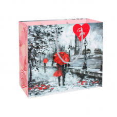 Подарочный пакет PPW PAPER ZD010-3 Two Lovers Big Подарочный пакет PPW PAPER ZD010-3 Two Lovers Big