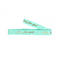 Лента декоративная PPW DD003 Just For You 2 м Turquoise Лента декоративная PPW DD003 Just For You 2 м Turquoise