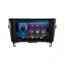 Штатная магнитола Lesko для Nissan Qashqai II 2013-2019 экран 10" 4/32Gb 4G Wi-Fi GPS Top