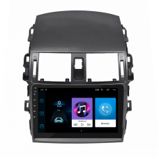 Штатная магнитола Lesko для Toyota Corolla X (E140, E150) Рестайлинг 2010-2013 экран 9" 1/16Gb Wi-Fi GPS Base