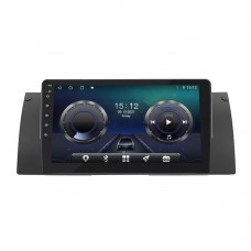 Штатная магнитола Lesko для BMW X5 I (E53) 1999-2003 экран 9" 4/64Gb 4G Wi-Fi GPS Top