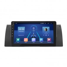 Штатная магнитола Lesko для BMW X5 I (E53) Рестайлинг 2003-2006 экран 9" 2/32Gb 4G Wi-Fi GPS Top