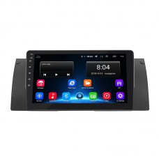 Штатная магнитола Lesko для BMW X5 I (E53) Рестайлинг 2003-2006 экран 9" 2/32Gb Wi-Fi GPS Base