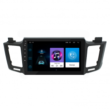 Штатная магнитола Lesko для Toyota RAV4 IV (CA40) 2012-2015 экран 10" 1/16Gb Wi-Fi GPS Base