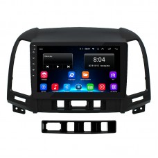 Штатная магнитола Lesko для Hyundai Santa Fe II Рестайлинг 2009-2012 экран 9" 2/32Gb Wi-Fi GPS Base Штатная магнитола Lesko для Hyundai Santa Fe II Рестайлинг 2009-2012 экран 9" 2/32Gb Wi-Fi GPS Base