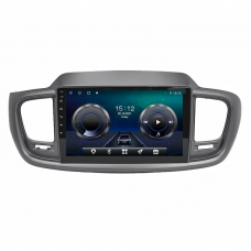 Штатная магнитола Lesko для Kia Sorento III Prime 2014-2017 экран 10" 4/32Gb 4G Wi-Fi GPS Top
