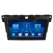 Штатная магнитола Lesko для Mazda CX-7 I Рестайлинг 2009-2012 экран 9" 4/32Gb 4G Wi-Fi GPS Top