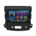 Штатная магнитола Lesko для Citroen C-Crosser  2007-2013 экран 9" 4/64Gb 4G Wi-Fi GPS Top