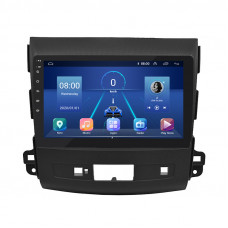 Штатная магнитола Lesko для Peugeot 4007  2007-2012 экран 9" 2/32Gb 4G Wi-Fi GPS Top
