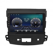 Штатная магнитола Lesko для Peugeot 4007  2007-2012 экран 9" 4/32Gb 4G Wi-Fi GPS Top