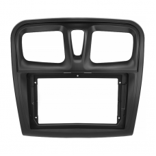 Переходная рамка Renault Sandero 2013+ Logan 2012+ Dacia Sandero 2013-2020 Logan 2012-2020 (6985) 9" Black Переходная рамка Renault Sandero 2013+ Logan 2012+ Dacia Sandero 2013-2020 Logan 2012-2020 (6985) 9" Black