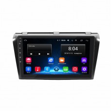 Штатная магнитола Lesko для Mazda 3 I (BK) Рестайлинг 2006-2009 экран 9" 2/32Gb Wi-Fi GPS Base