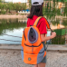 Рюкзак-переноска для кошек и собак Venxius D-07 Orange L
