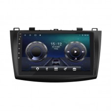 Штатная магнитола Lesko для Mazda 3 II (BL) 2008-2011 экран 9" 4/32Gb 4G Wi-Fi GPS Top