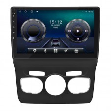 Штатная магнитола Lesko для Citroen C4 II Рестайлинг 2015-н.в. экран 10" 4/64Gb 4G Wi-Fi GPS Top