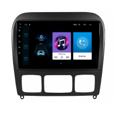 Штатная магнитола Lesko для Mercedes-Benz S-Класс IV (W220) 1998-2005 экран 9" 1/16Gb Wi-Fi GPS Base Штатная магнитола Lesko для Mercedes-Benz S-Класс IV (W220) 1998-2005 экран 9" 1/16Gb Wi-Fi GPS Base