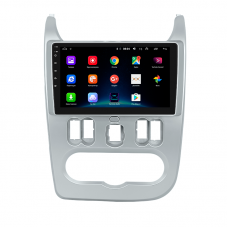 Штатная магнитола Lesko для Renault Logan I Рестайлинг 2009-2015 экран 9" 2/32Gb Wi-Fi GPS Base Штатная магнитола Lesko для Renault Logan I Рестайлинг 2009-2015 экран 9" 2/32Gb Wi-Fi GPS Base