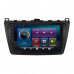 Штатная магнитола Lesko для Mazda 6 II (GH) 2007-2009 экран 9" 4/32Gb 4G Wi-Fi GPS Top