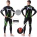 Вело костюм для мужчин X-Тiger XM-CT-013 кофта с длинным рукавом штаны Green L