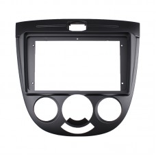 Переходная рамка Buick Excelle HRV 2004-2008 Chevrolet Lacetti 2004-2013 Nubira 2004-2008 Manual AC (6694) 9" Black