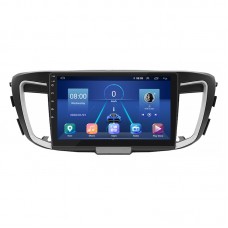 Штатная магнитола Lesko для Honda Accord IX 2012-2015 экран 10" 2/32Gb 4G Wi-Fi GPS Top