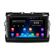 Штатная магнитола Lesko для Toyota Estima III Рестайлинг 2 2012-2016 экран 9" 2/32Gb Wi-Fi GPS Base