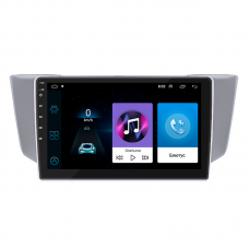 Штатная магнитола Lesko для Toyota Harrier II (XU30) 2003-2013 экран 9" 1/16Gb Wi-Fi GPS Base