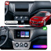 Штатная магнитола Lesko для Mitsubishi Lancer Evolution VIII 2003-2005 экран 9" 1/16Gb Wi-Fi GPS Base