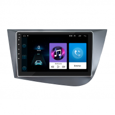 Штатная магнитола Lesko для SEAT Leon II 2005-2009 экран 9" 1/16Gb Wi-Fi GPS Base