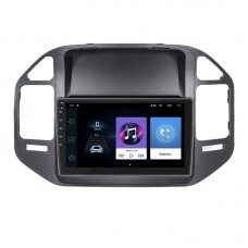 Штатная магнитола Lesko для Mitsubishi Pajero III 1999-2002 экран 9" 1/16Gb Wi-Fi GPS Base