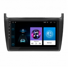 Штатная магнитола Lesko для Volkswagen Polo V 2009-2015 экран 9" 1/16Gb Wi-Fi GPS Base