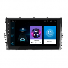 Штатная магнитола Lesko для Volkswagen Transporter T6 Рестайлинг 2019-н.в. экран 9" 1/16Gb Wi-Fi GPS Base