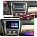 Штатная магнитола Lesko для Volkswagen Eos I 2006-2011 экран 10" 1/16Gb Wi-Fi GPS Base