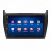 Штатная магнитола Lesko для Volkswagen Polo V 2009-2015 экран 9" 4/64Gb 4G Wi-Fi GPS Top